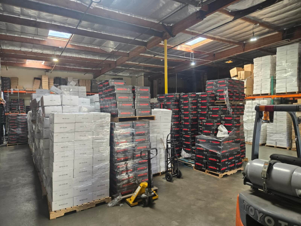 High-density storage facility for over 100,000 vehicle cover patterns