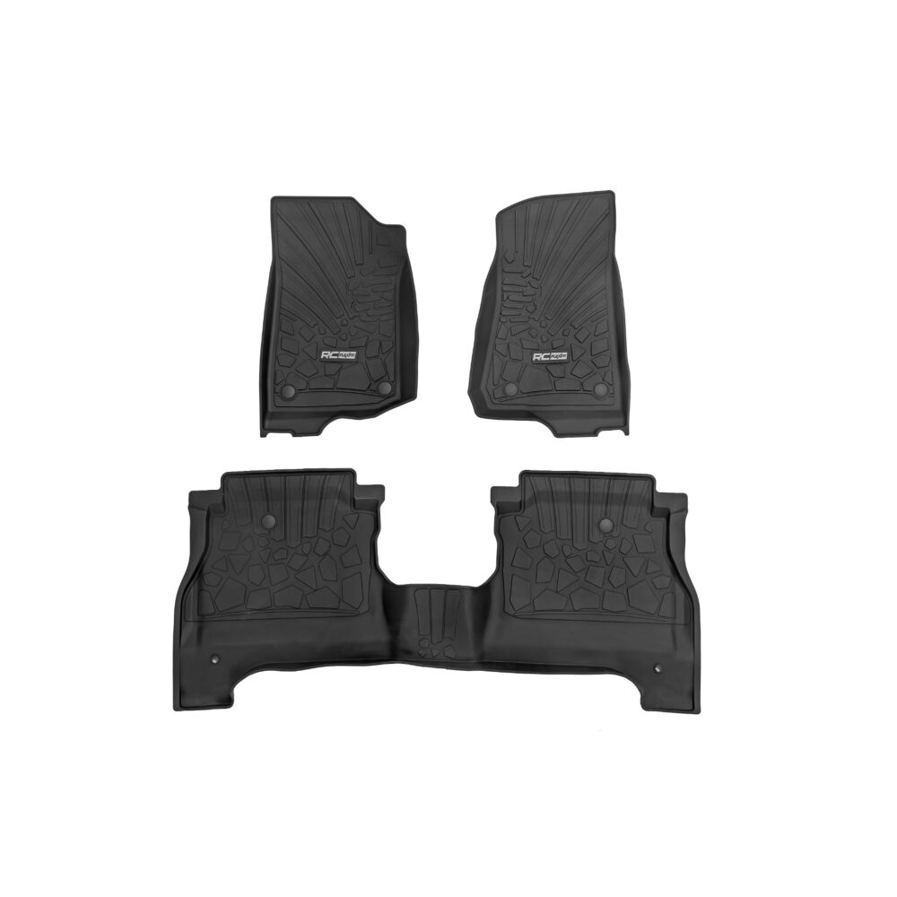 DaShield Flex Fit Floor Mats for Jeep Gladiator
