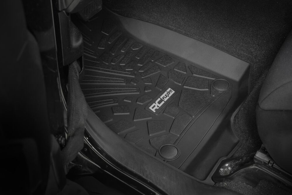 DaShield Flex Fit Floor Mats for Jeep Wrangler Unlimited