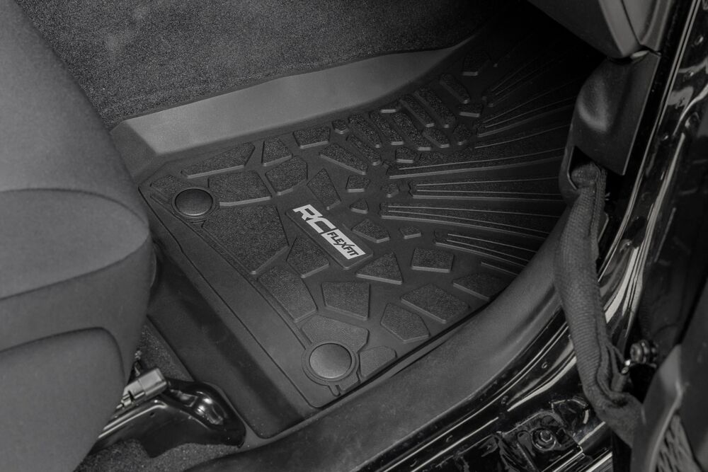 DaShield Flex Fit Floor Mats for Jeep Wrangler Unlimited