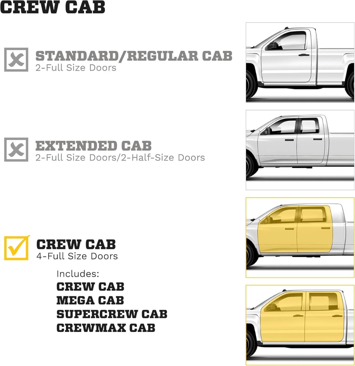 Chevrolet Silverado 1500 body guide