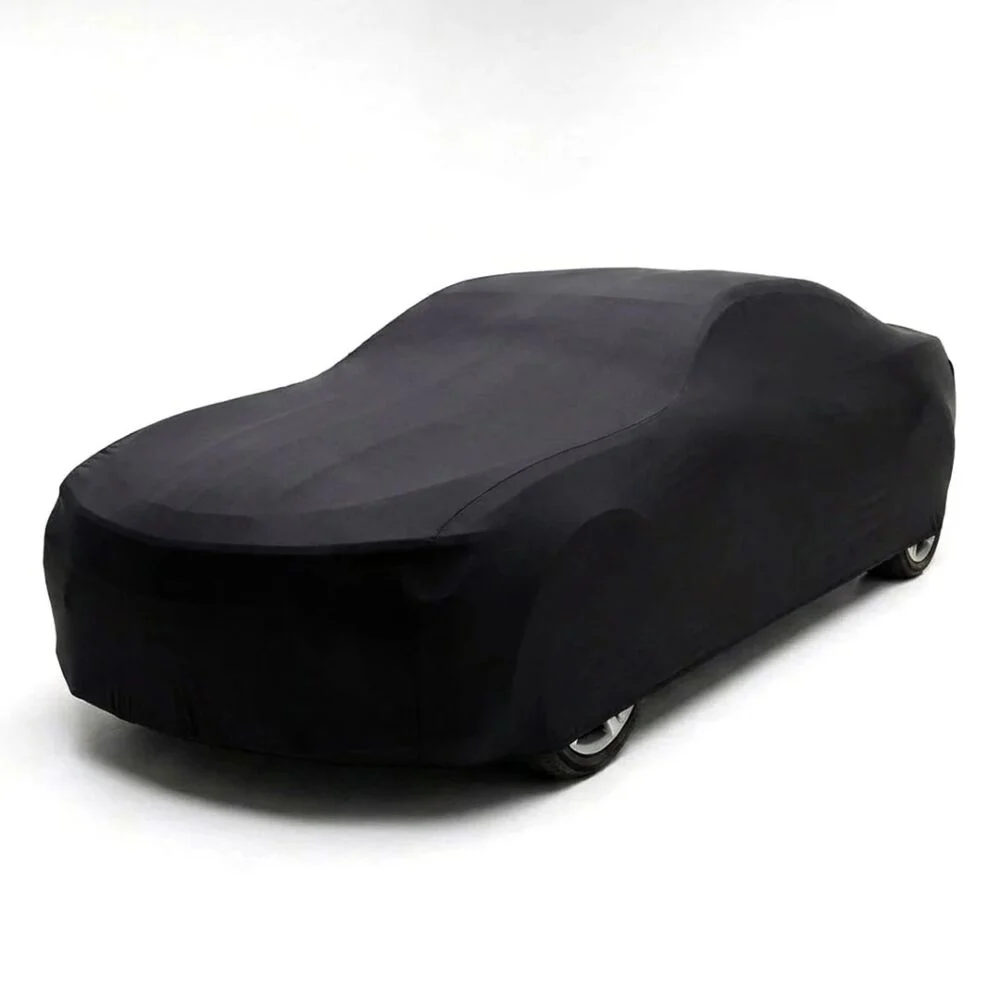 SoftTec Stretch Satin cover tracing the body line of the Bentley Flying Spur S 2024 4 Door