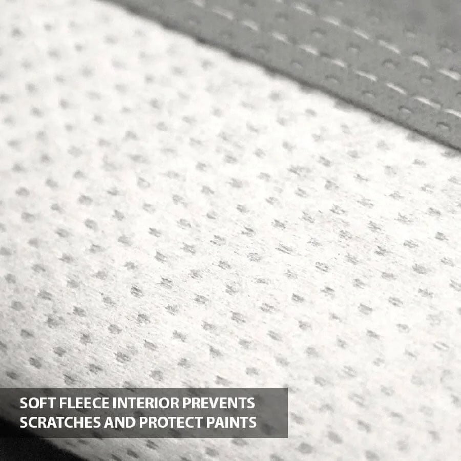 Soft fleece interior that prevents scratches and protects paint