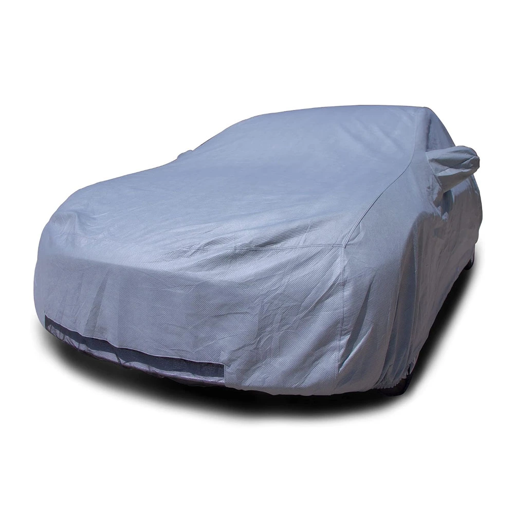 Sewn-in mirror pocket on the WeatherTec HD cover for the Mini John Cooper Works 2020