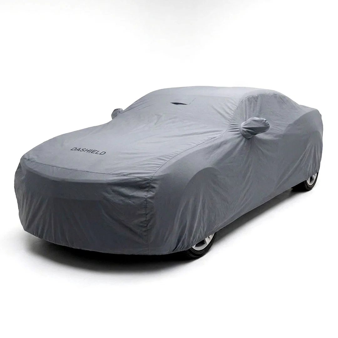 Sewn-in mirror pocket on the DaShield Ultimum cover for the Chevrolet Camaro 2027 Convertible 2-Door