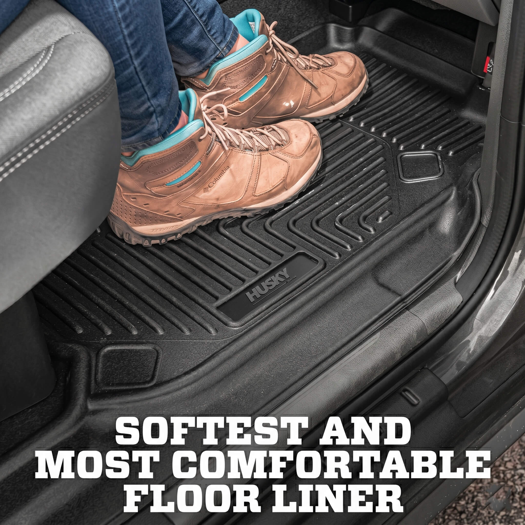 X-Act Contour mat molded for ultimate floor coverage